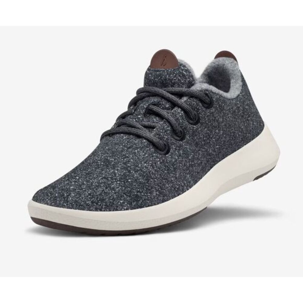 Allbirds Mizzle Wool Running Shoe 8 Natural Gray‎